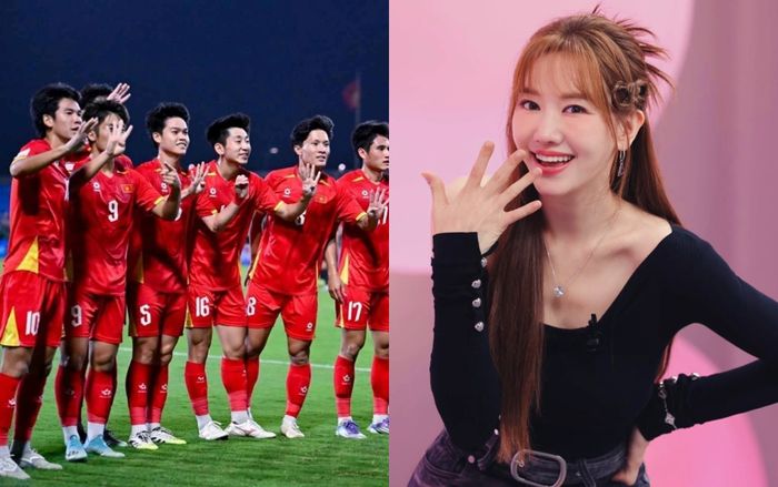 Hari Won tuyên bố đúng một câu khi U23 Việt Nam thắng