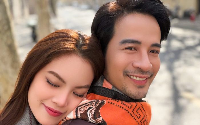 Đoàn Minh Tài và vợ kém 16 tuổi tình tứ sau 1 tháng đám cưới