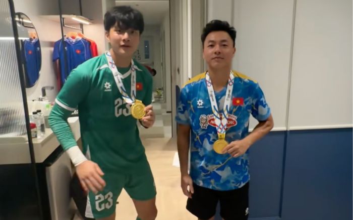 Hơn 4 triệu lượt xem thủ môn Cao Văn Bình nhảy TikTok sau chiến thắng của U23 Việt Nam