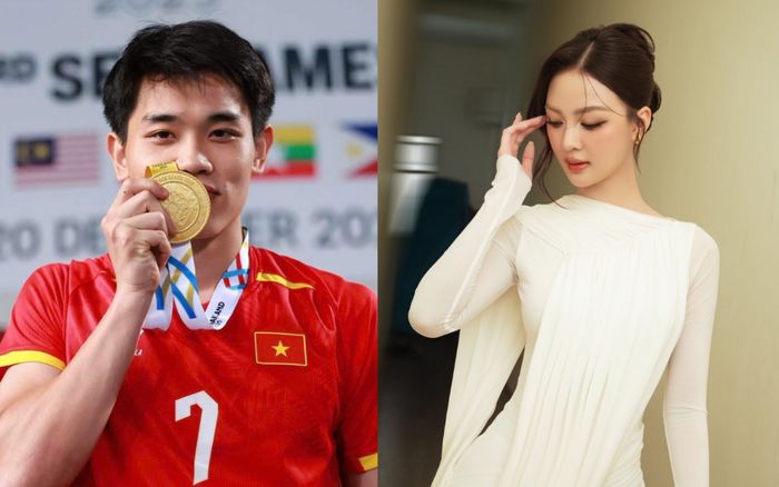 Á hậu vướng tin đồn yêu Đình Bắc có bài đăng gây chú ý sau chiến thắng của U23 Việt Nam