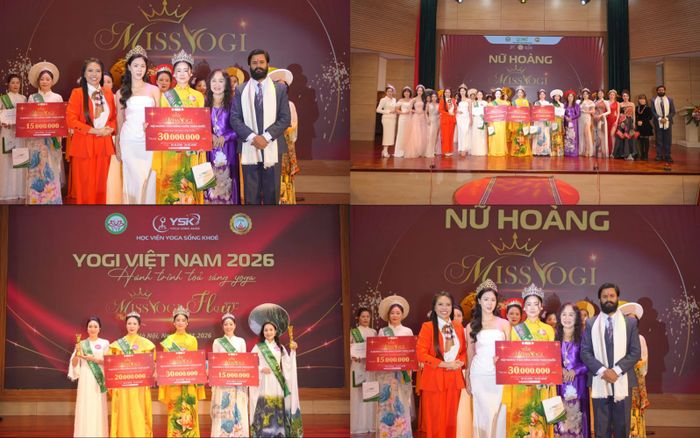 Hà Thị Bình – Nữ hoàng Miss Yogi 2026 đóa sen bình an tỏa sáng giữa thủ đô Hà Nội