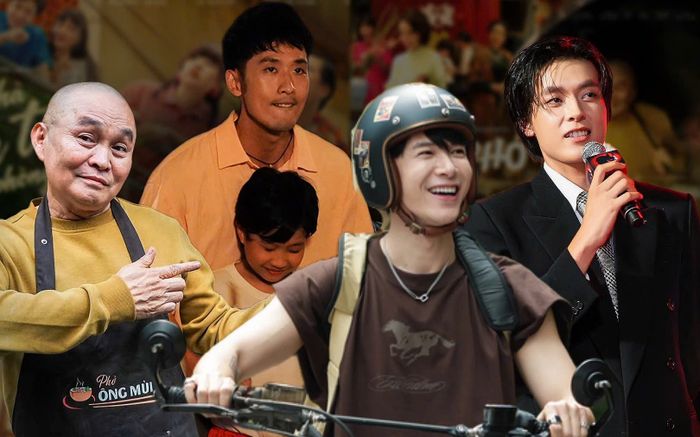 So kè 4 nam chính hot nhất nhất phim Tết 2026