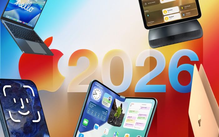 Những sản phẩm Apple sẽ ra mắt trong năm 2026