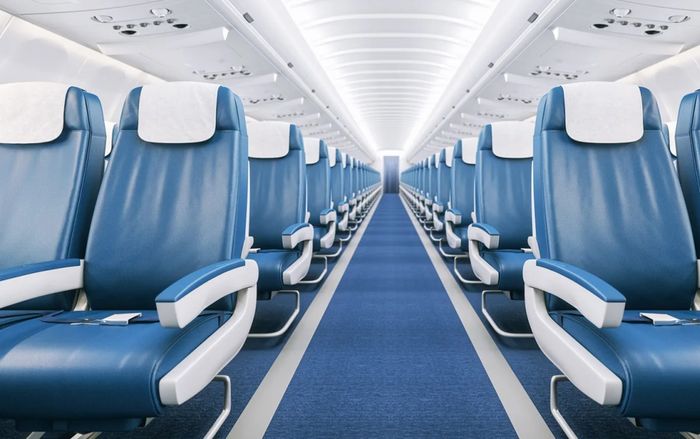 Vì sao ghế ngồi trên máy bay thường có màu xanh?