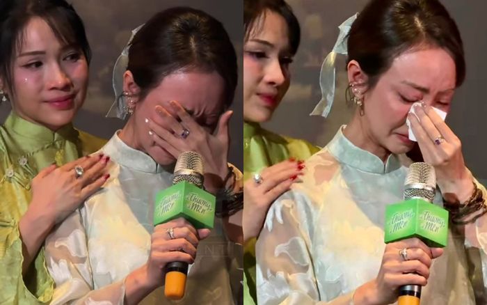 Khán giả phản ứng mạnh khi Thu Trang khóc