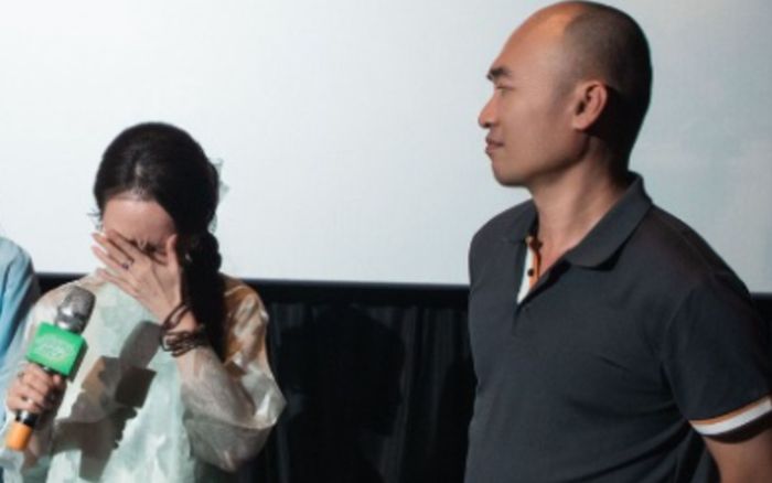 Tiến Luật phản ứng khi Thu Trang khóc