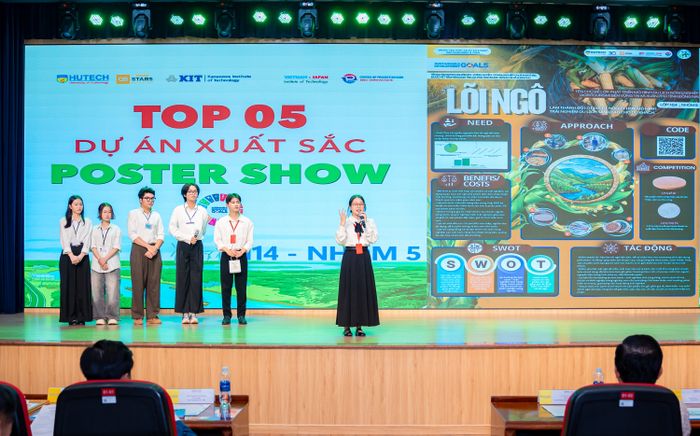 Từ nông nghiệp đến du lịch bền vững: Sinh viên HUTECH mang ý tưởng đến địa phương