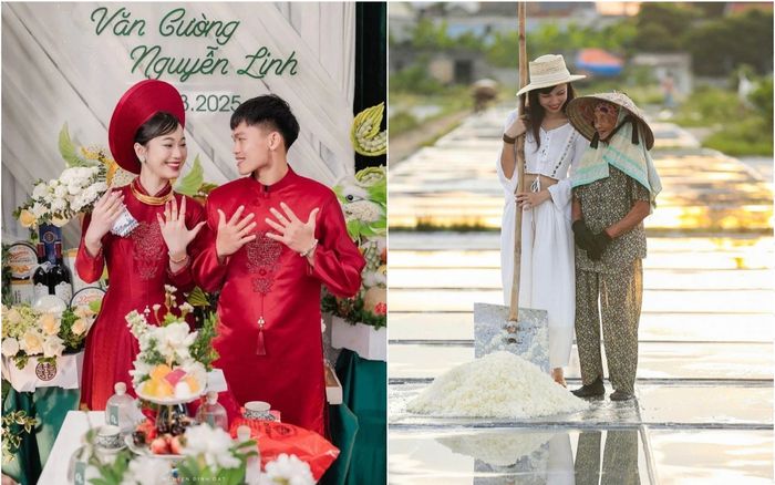 Xứ Nghệ quê bà xã Hồ Văn Cường có những cánh đồng 'trắng như tuyết' bên bờ biển, nắng lên đẹp lấp lánh