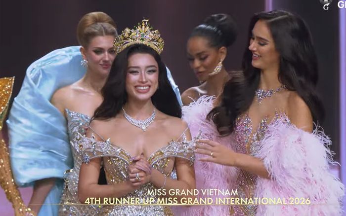 Trực tiếp chung kết Miss Grand International 2026: Emoura Phạm đoạt Á hậu 4