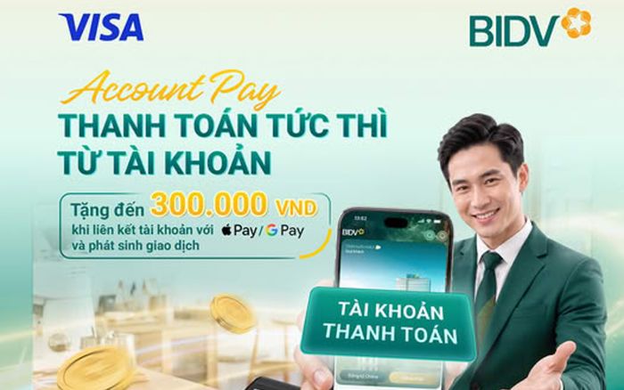 Không cần thẻ, không cần ví: Thanh toán trực tiếp từ tài khoản BIDV chỉ với một chạm