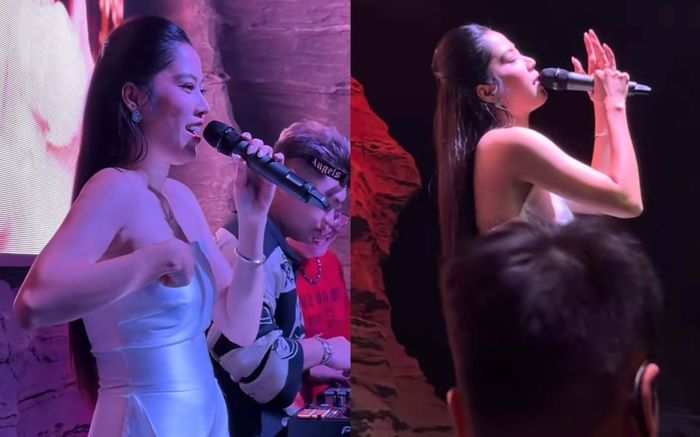 Nam Em đi hát quán bar, mặc trang phục khiến khán giả xôn xao