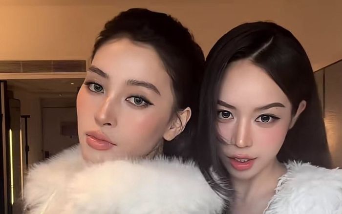 Hoa hậu Thanh Thủy và Tiểu Vy diện đồ đôi, đọ sắc 'bất phân thắng bại'