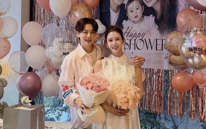 Se7en và Lee Da Hae tổ chức tiệc trước ngày đón con gái ra đời