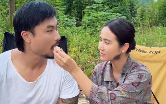 Đoạn clip 19 giây của Huyền Lizzie và Duy Hưng gây chú ý