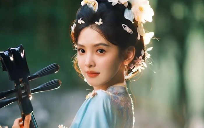 Tạo hình cổ trang của Chương Nhược Nam trong Xuân Nhật Yến gây sốt
