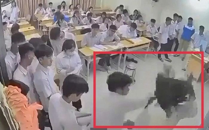 Trường THPT Mạc Đĩnh Chi thông tin vụ việc học sinh đấm cô giáo trên bục giảng