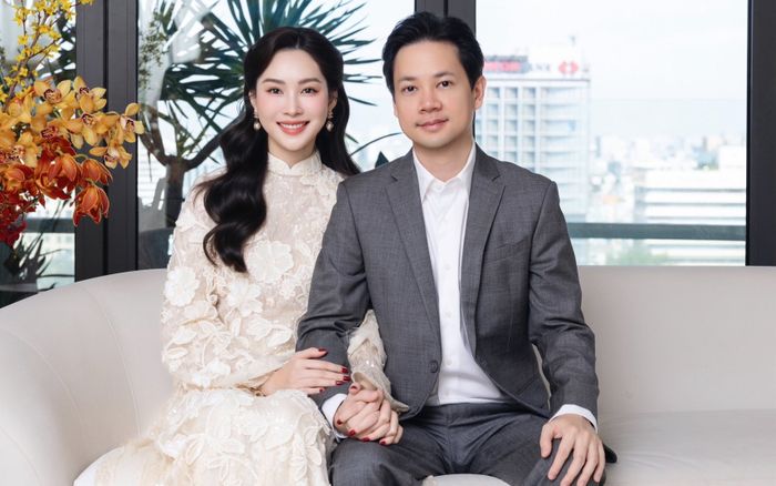 Đặng Thu Thảo đón Tết bên chồng doanh nhân và ba con