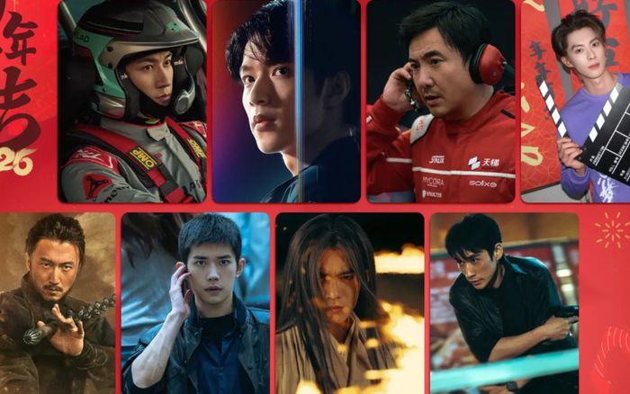 Dàn nam thần Hoa ngữ góp mặt trong mùa phim Tết