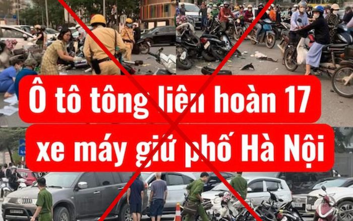 Phát hiện một tài khoản cố tình đăng tin cũ gây hiểu lầm trên mạng xã hội