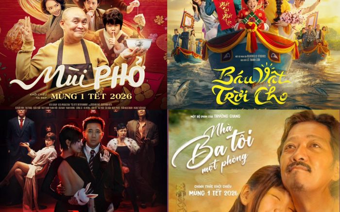 Doanh thu phim Tết sau 1 tuần công chiếu: Top 2, Top 3 bức tốc tạo nên kỷ lục mới