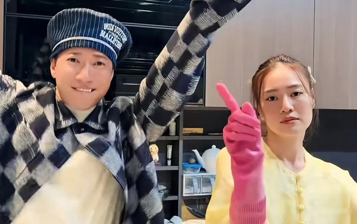 Khoảnh khắc đặc biệt Ninh Dương Lan Ngọc bên S.T Sơn Thạch và Lê Xuân Tiền dịp Tết