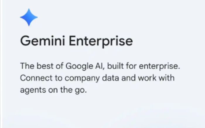 Google ra mắt ứng dụng Gemini Enterprise