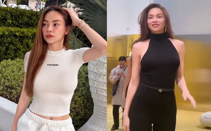 Hồ Ngọc Hà lộ rõ vóc dáng sau hai lần sinh nở qua clip hậu trường