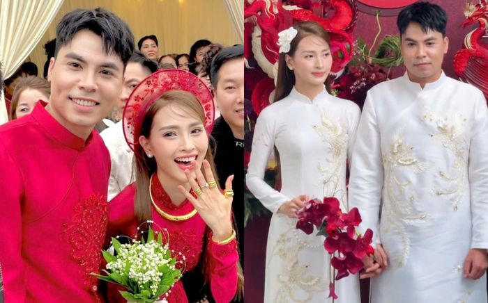 MC Huyền Trang và cầu thủ Đức Huy làm lễ ăn hỏi