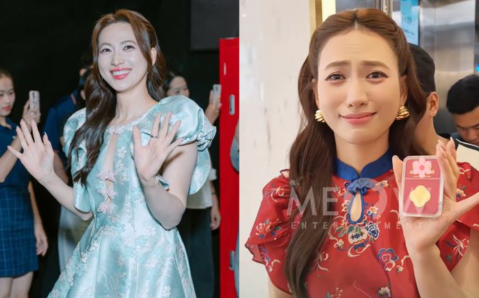 Phương Anh Đào được khán giả tặng vàng