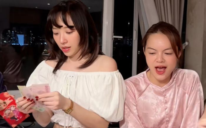 Bất ngờ với số tiền Phạm Quỳnh Anh lì xì cho Tóc Tiên