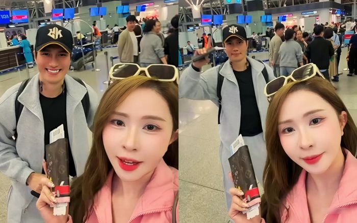 Diễn viên Quỳnh Nga công khai xuất hành đầu năm cùng Việt Anh