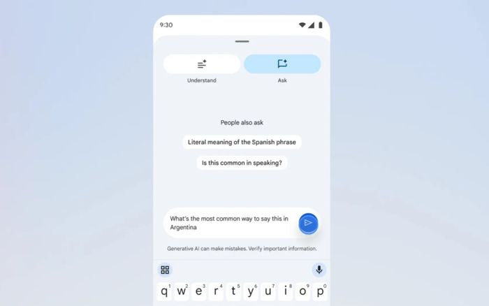 Google bổ sung thêm nhiều tính năng AI cho Google Translate
