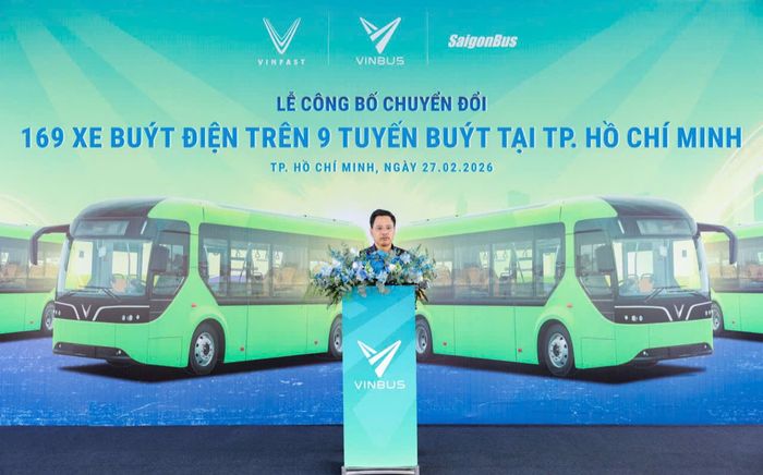 VinBus vận hành 9 tuyến buýt điện mới tại TP.HCM