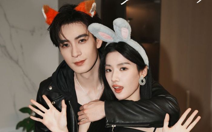 Trần Tinh Húc gây sốt với loạt ảnh tình cảm bên Lư Dục Hiểu