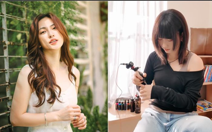 Phương Anh Đào rũ bỏ hình tượng nàng thơ, hoá cô thợ xăm cá tính