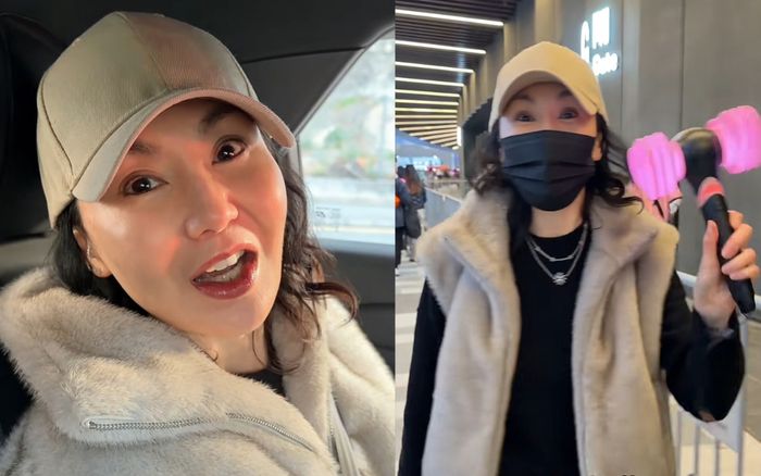 Trương Mạn Ngọc 61 tuổi vẫn 'đu' BLACKPINK, cầm lightstick 'quẩy' concert cực nhiệt tình