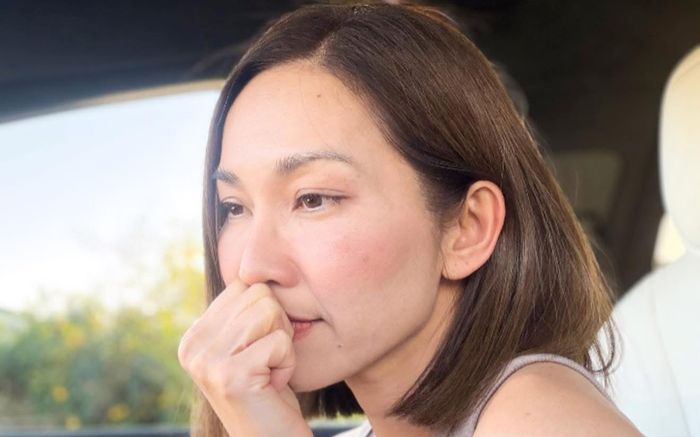 Diễn viên Kim Hiền cắt tóc, tiều tụy khi ly hôn