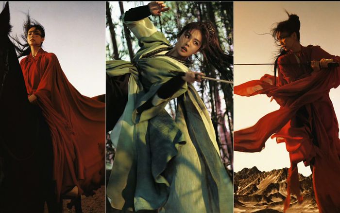 Tạo hình cổ trang đầy sắc sảo của Bạch Lộc