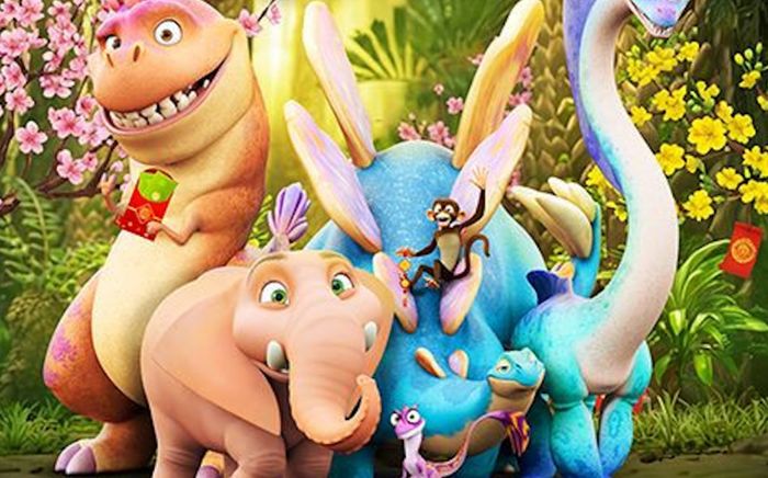 Phim hoạt hình Khủng Long Đón Tết ấn định ngày ra rạp