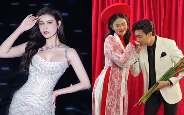 Trương Quỳnh Anh nói đúng 9 chữ về ảnh cưới Quốc Trường và Ngọc Trinh