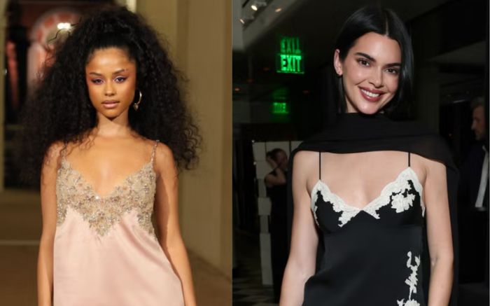 Kendall Jenner và Tyla làm sống dậy xu hướng 'nội y ra phố'