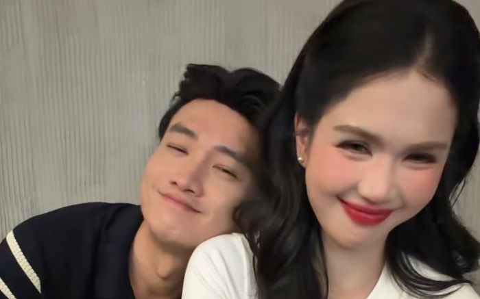 Ngọc Trinh công khai thân mật bên Quốc Trường sau đám cưới