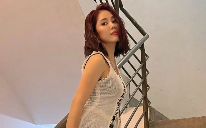 Lê Phương diện áo lưới táo bạo, được khen ngày càng quyến rũ