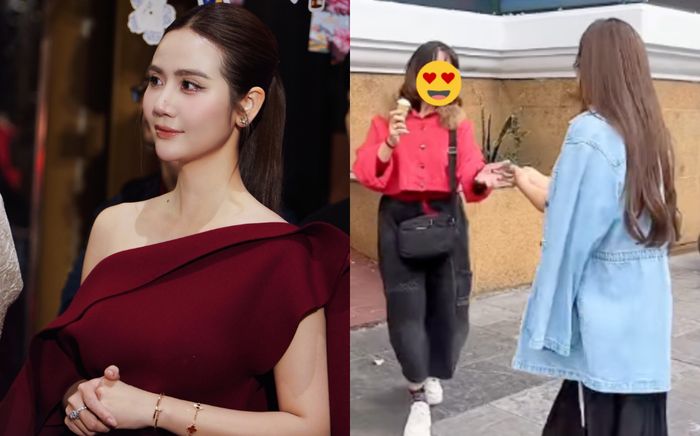 Phản ứng của Huyền Lizzie khi được khán giả lớn tuổi bắt gặp ở Hà Nội