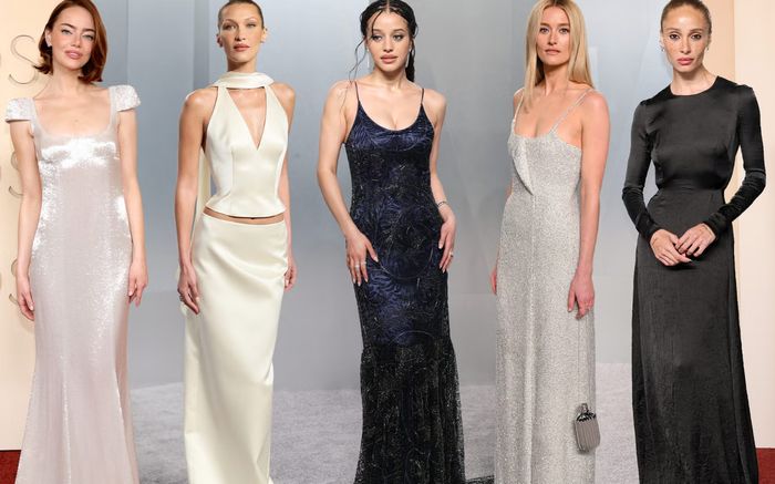 Trào lưu tối giản của Carolyn Bessette Kennedy phủ sóng thảm đỏ Oscar