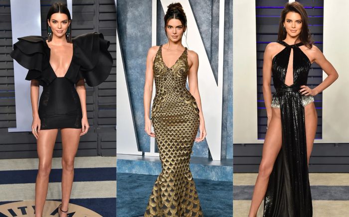 Loạt trang phục 'hút mắt' của Kendall Jenner tại Vanity Fair Oscar Party