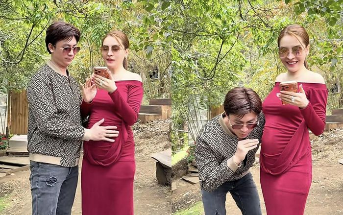 Saka Trương Tuyền mang thai