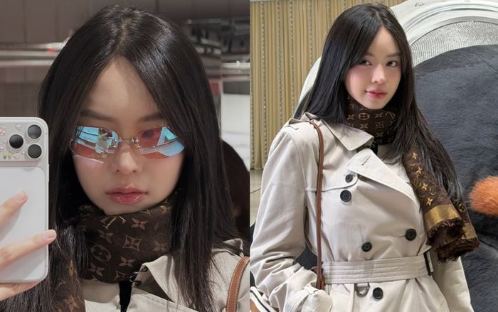 Thanh Thủy 'lên đồ' cực sang trong chuyến đi Hàn Quốc