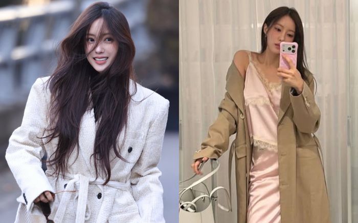 Hyomin (T-ara) tự tin diện váy ngủ ra sân bay