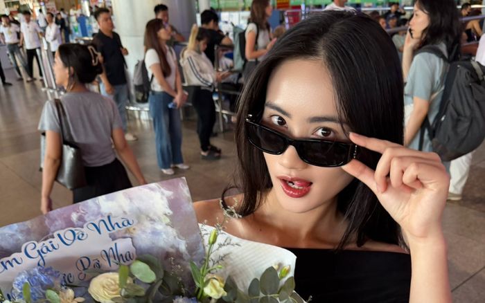 Hoa hậu Ý Nhi về Việt Nam kết thúc nhiệm kỳ